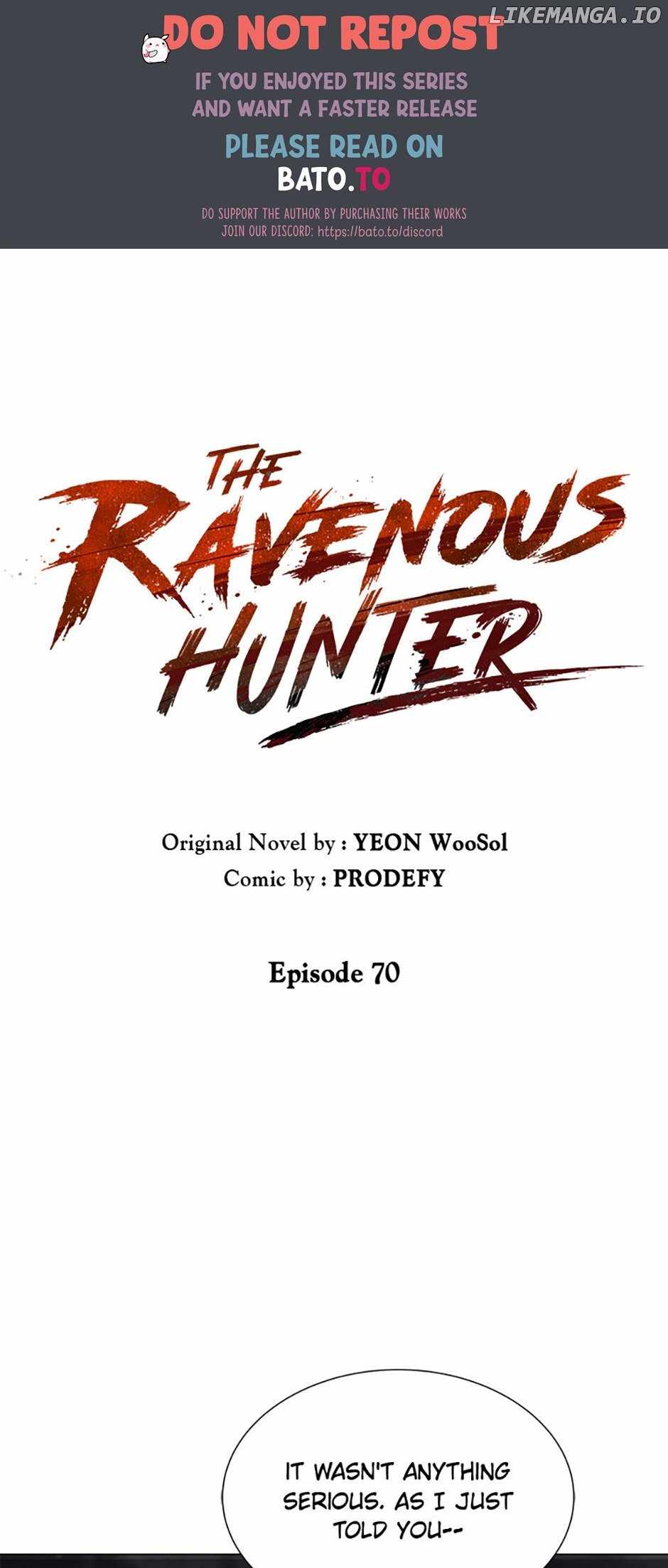 Carnivorous Hunter Chapter 70 1